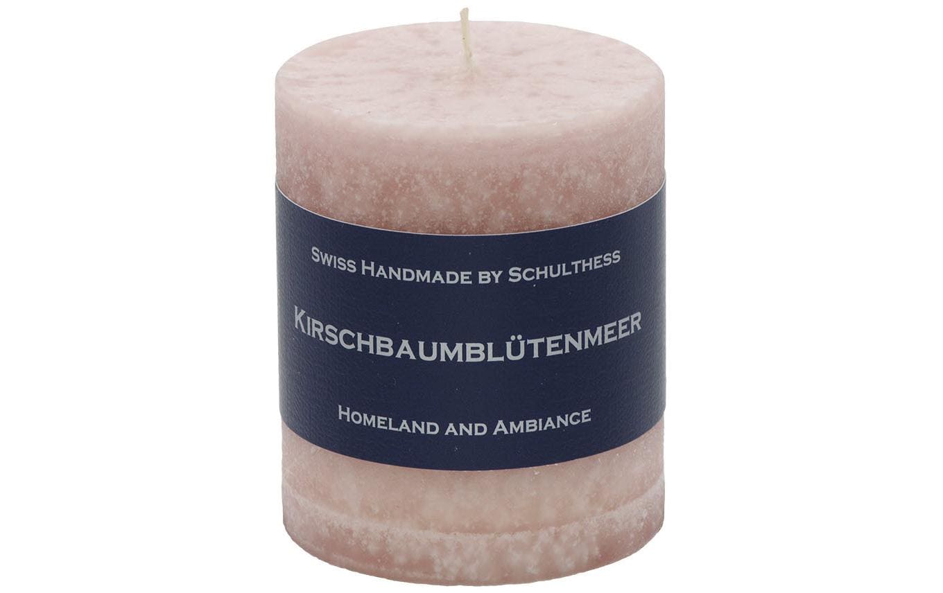 Schulthess Kerzenhandwerk Duftkerze – Kirschblüten – Ø 7 × 8 cm – 40 h