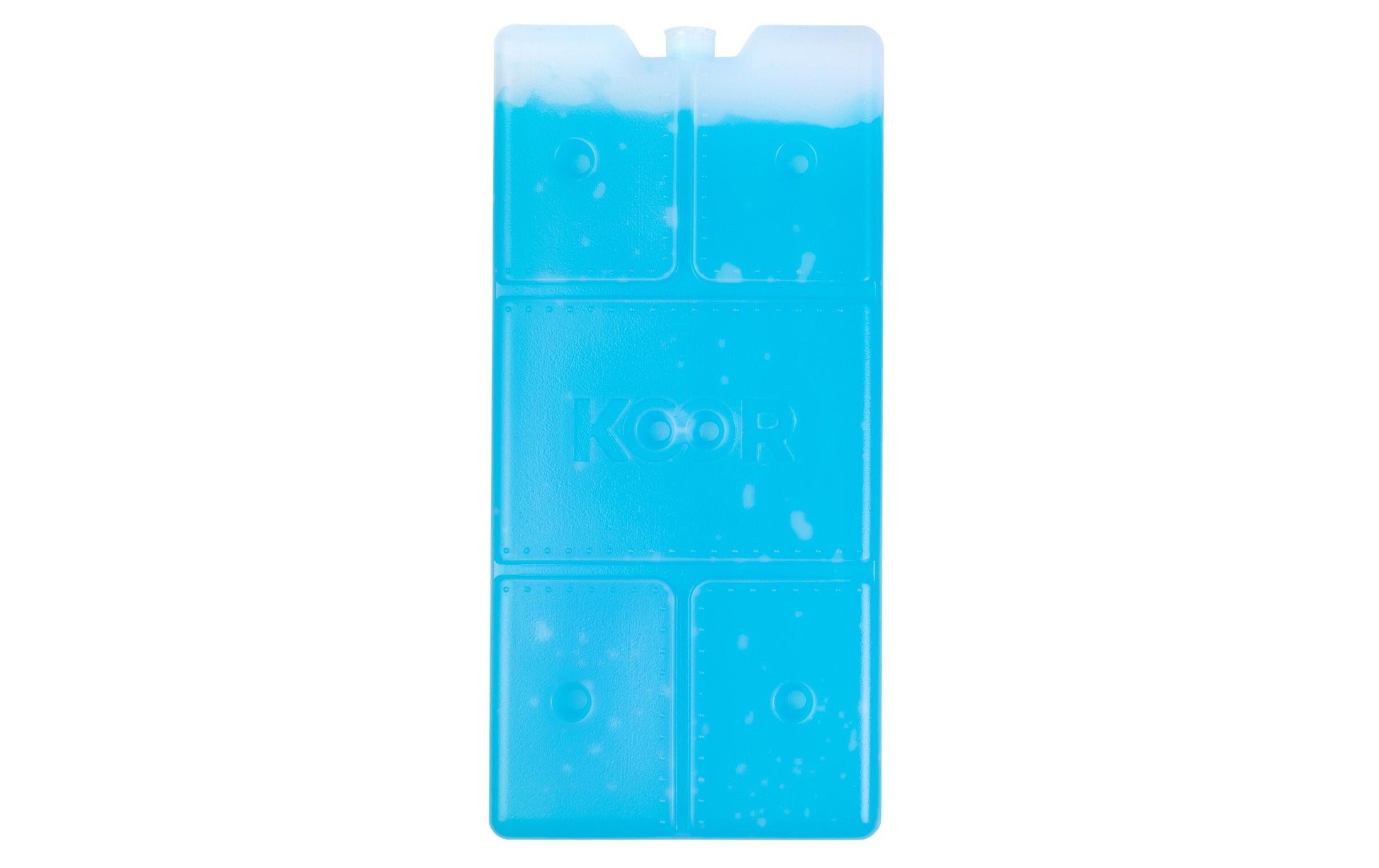 KOOR Kühlelement 12 × 2 × 25 cm, 2 Stk., blau