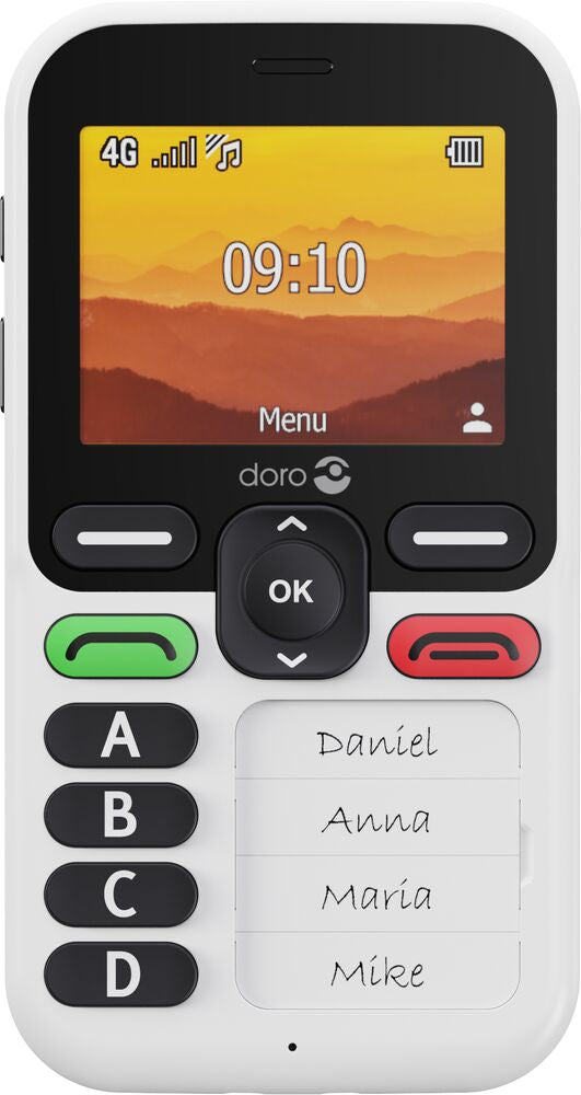 Doro Leva X10 – 2,4" – Schwarz, Weiss