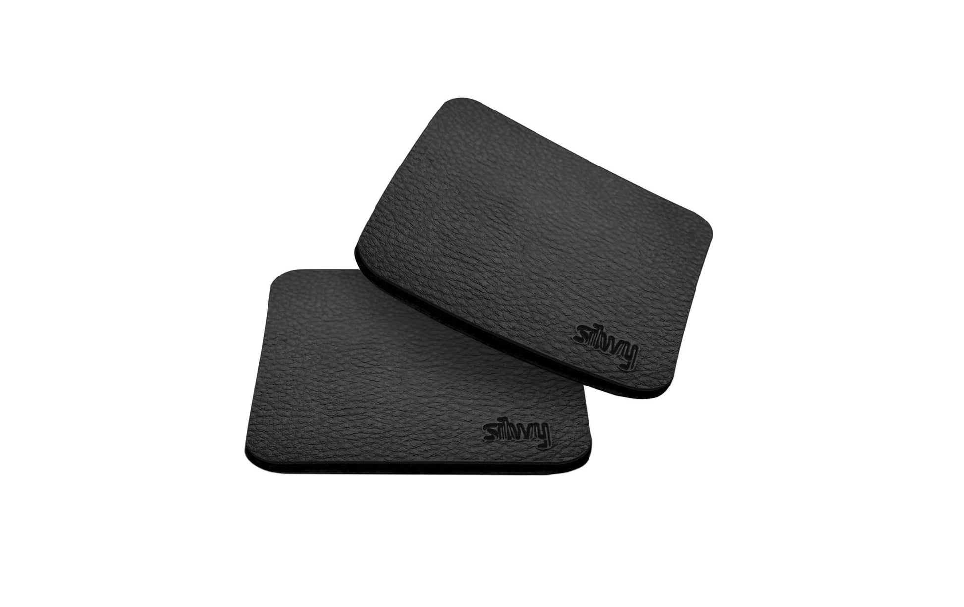 Silwy Untersetzer – 2er Set, Metall, Grau, Nano-Gel