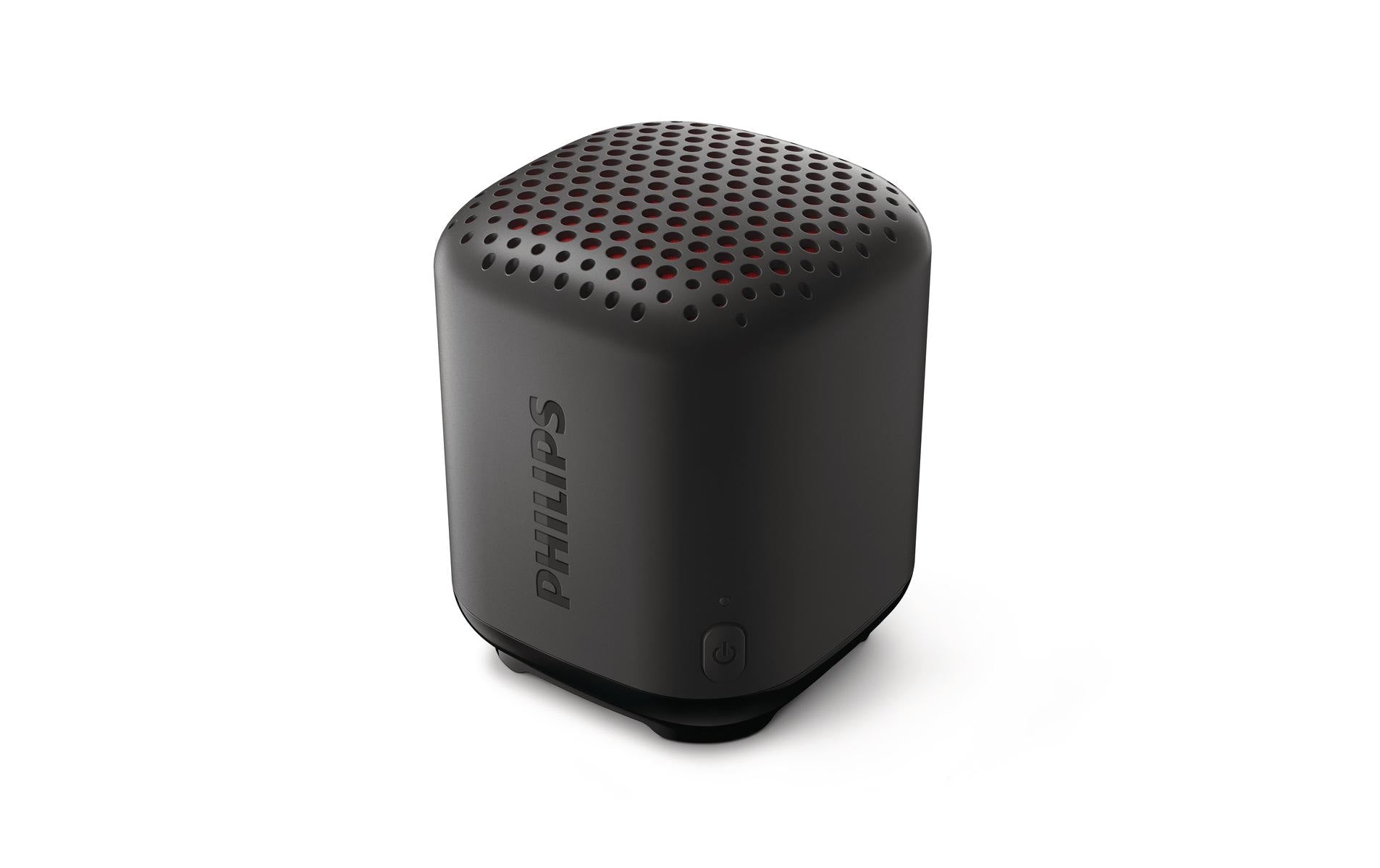Philips TAS1505B/00 – Bluetooth-Lautsprecher – IPX7, 8 h Akku, 2,5 W, Bluetooth 5.0, Schwarz