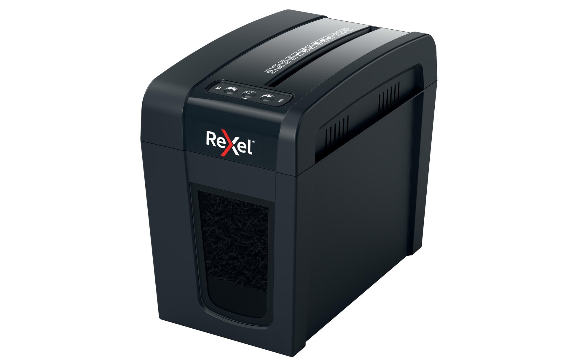 Rexel Secure X6-SL Slimline – Aktenvernichter, DIN P-4, Partikelschnitt 4 × 40 mm, 6 Blatt, 10 l, A4