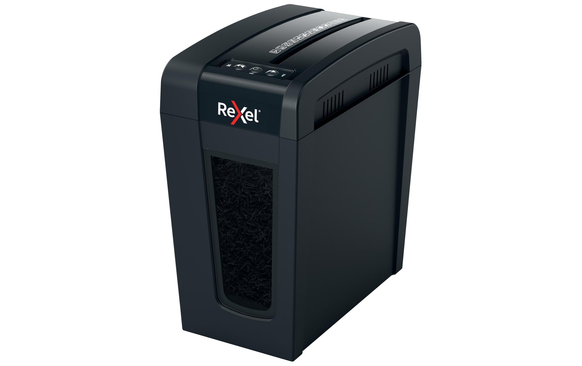 Rexel Secure X8-SL Slimline – Aktenvernichter, DIN P-4, Partikelschnitt 4 × 40 mm, 8 Blatt, 14 l, A4