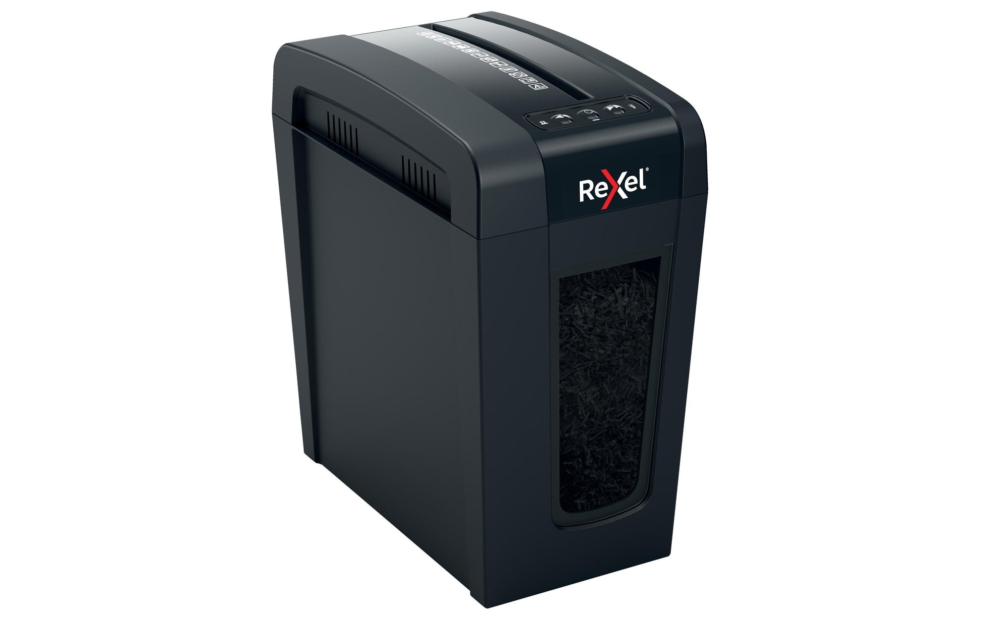 Rexel Secure X8-SL Slimline – Aktenvernichter, DIN P-4, Partikelschnitt 4 × 40 mm, 8 Blatt, 14 l, A4