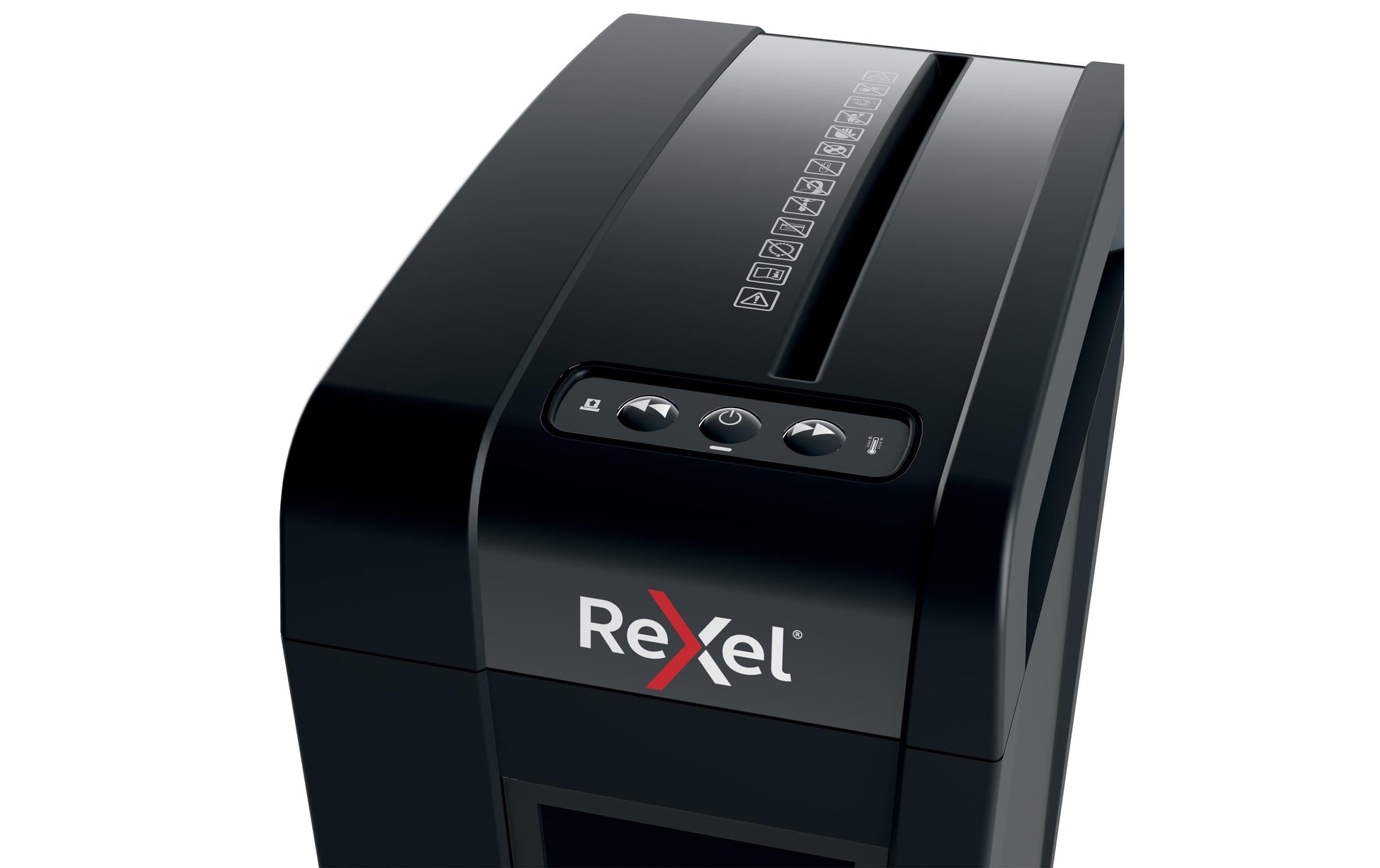 Rexel Secure X8-SL Slimline – Aktenvernichter, DIN P-4, Partikelschnitt 4 × 40 mm, 8 Blatt, 14 l, A4