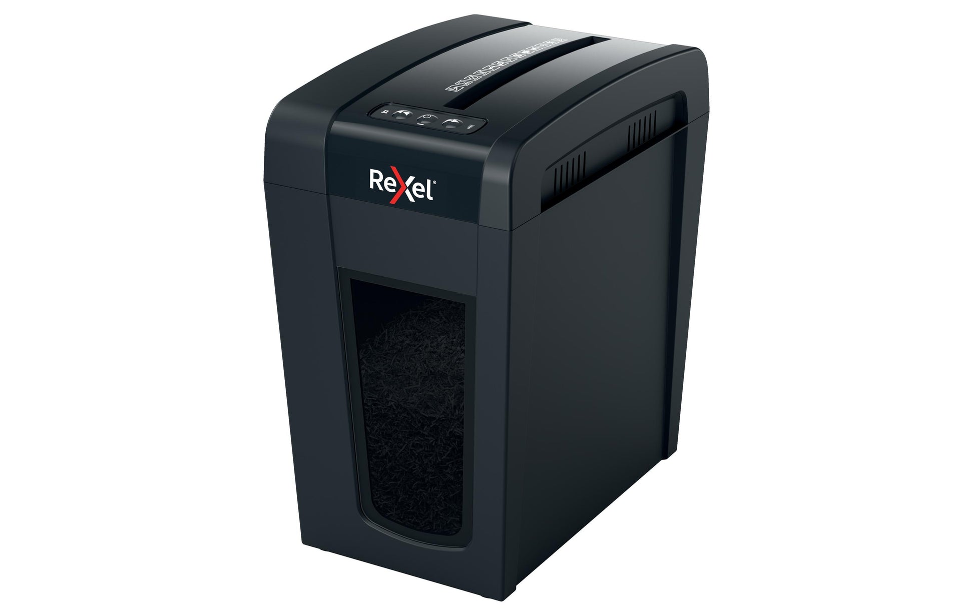 Rexel Secure X10-SL Slimline – Aktenvernichter, DIN P-4, Partikelschnitt 4 × 40 mm, 10 Blatt, 18 l, A4