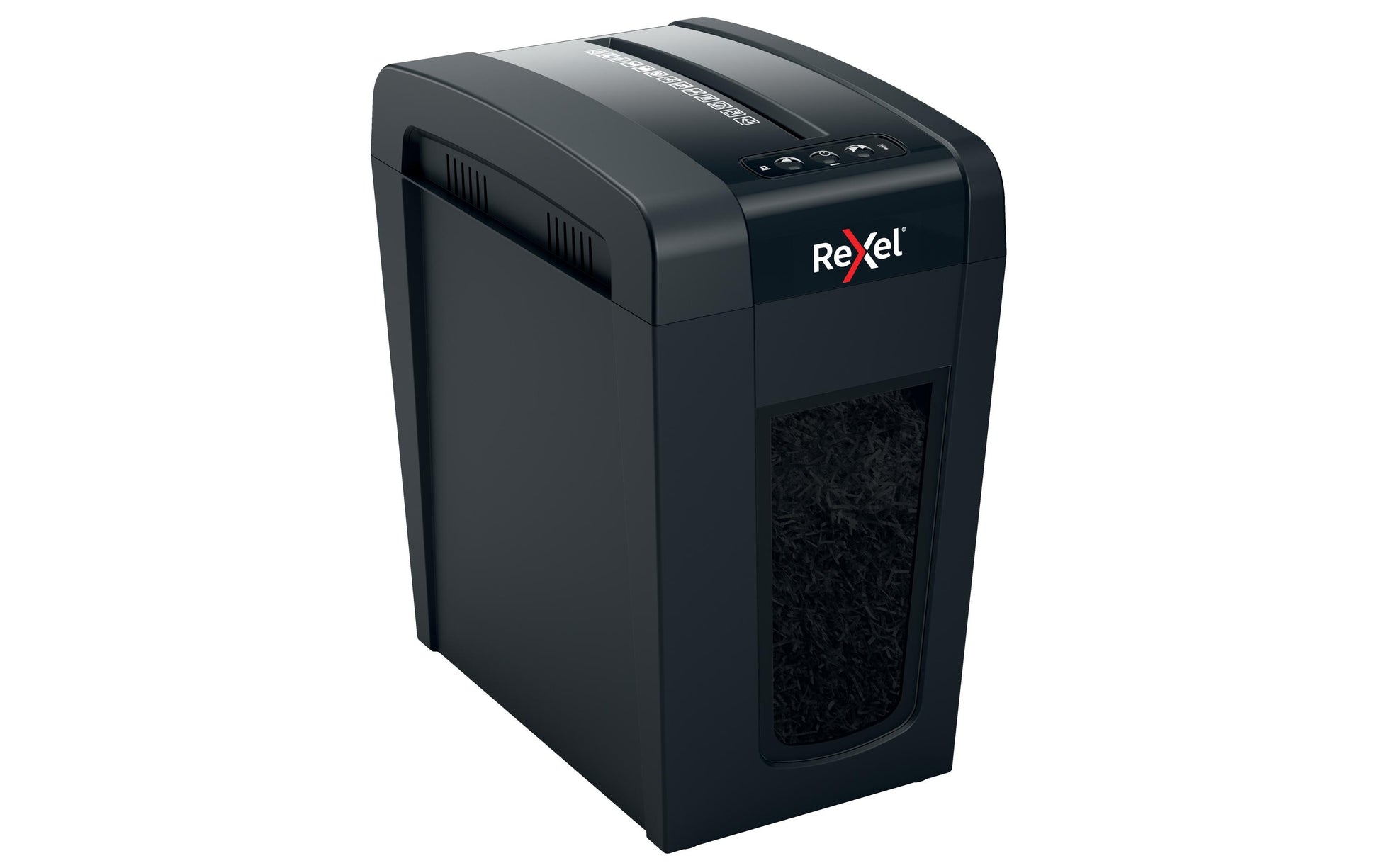 Rexel Secure X10-SL Slimline – Aktenvernichter, DIN P-4, Partikelschnitt 4 × 40 mm, 10 Blatt, 18 l, A4