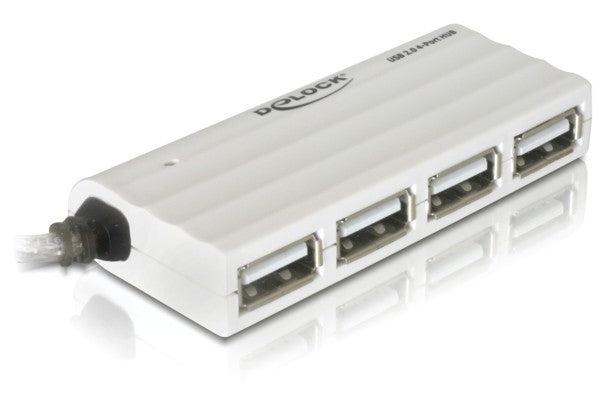 DeLOCK USB-Hub – USB 2.0, 4× USB-A, für Windows