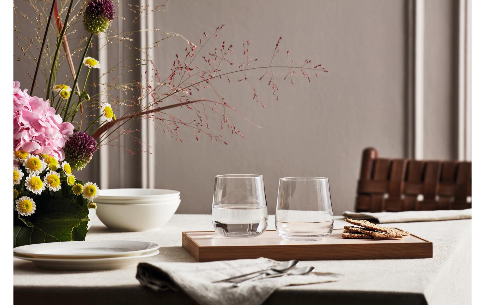 LEONARDO Brunelli Whiskyglas – 0,40 l, Kristallglas, Transparent, spülmaschinenfest, stossfest, 6 Stück