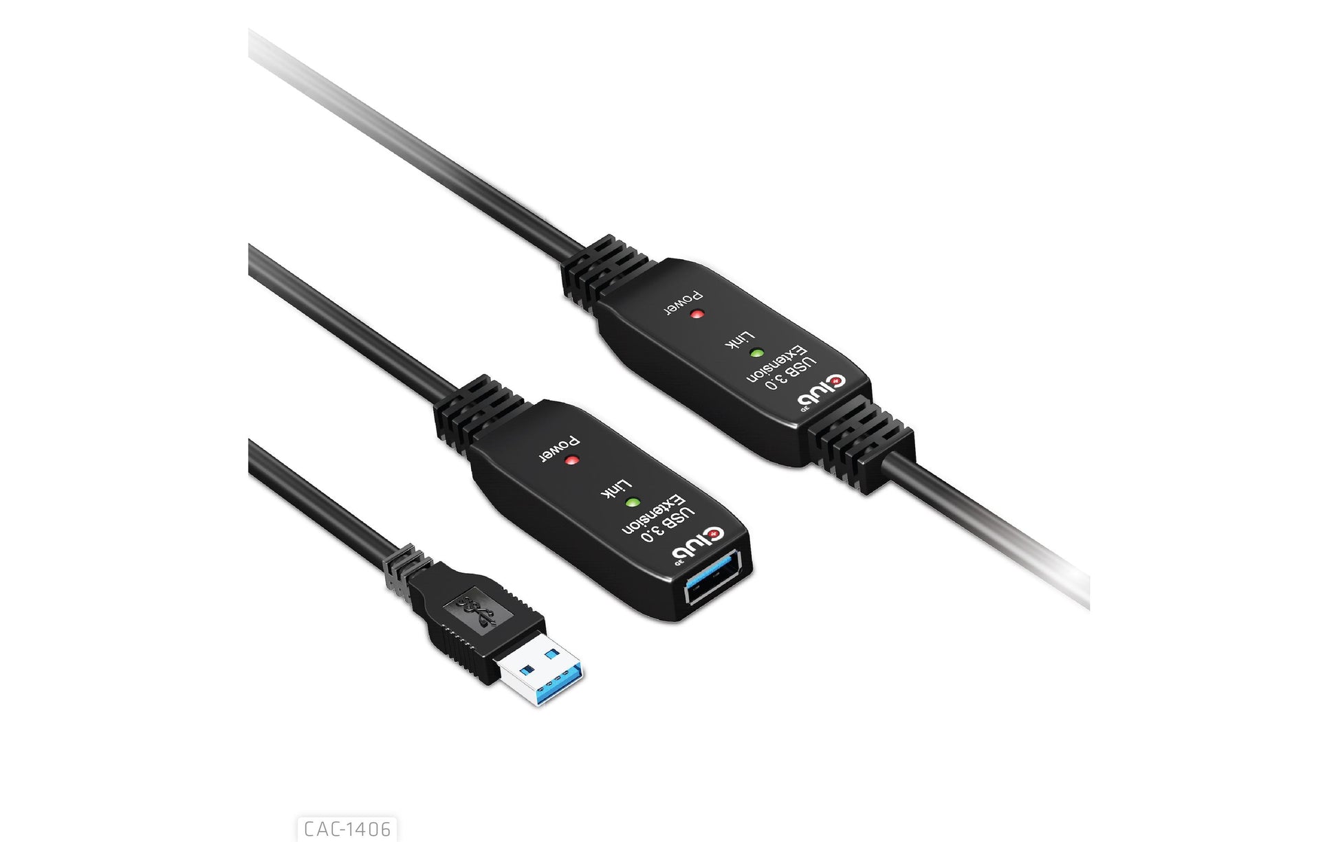 CLUB3D Club 3D – USB-Kabel, USB-A zu USB-A, 15 m, USB 3