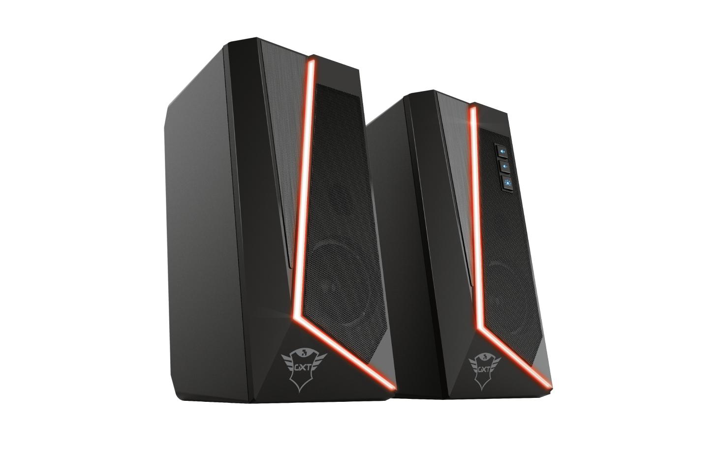 Trust GXT 609 Zoxa – PC-Lautsprecher – 2.0, 6 W, 3,5 mm – Schwarz