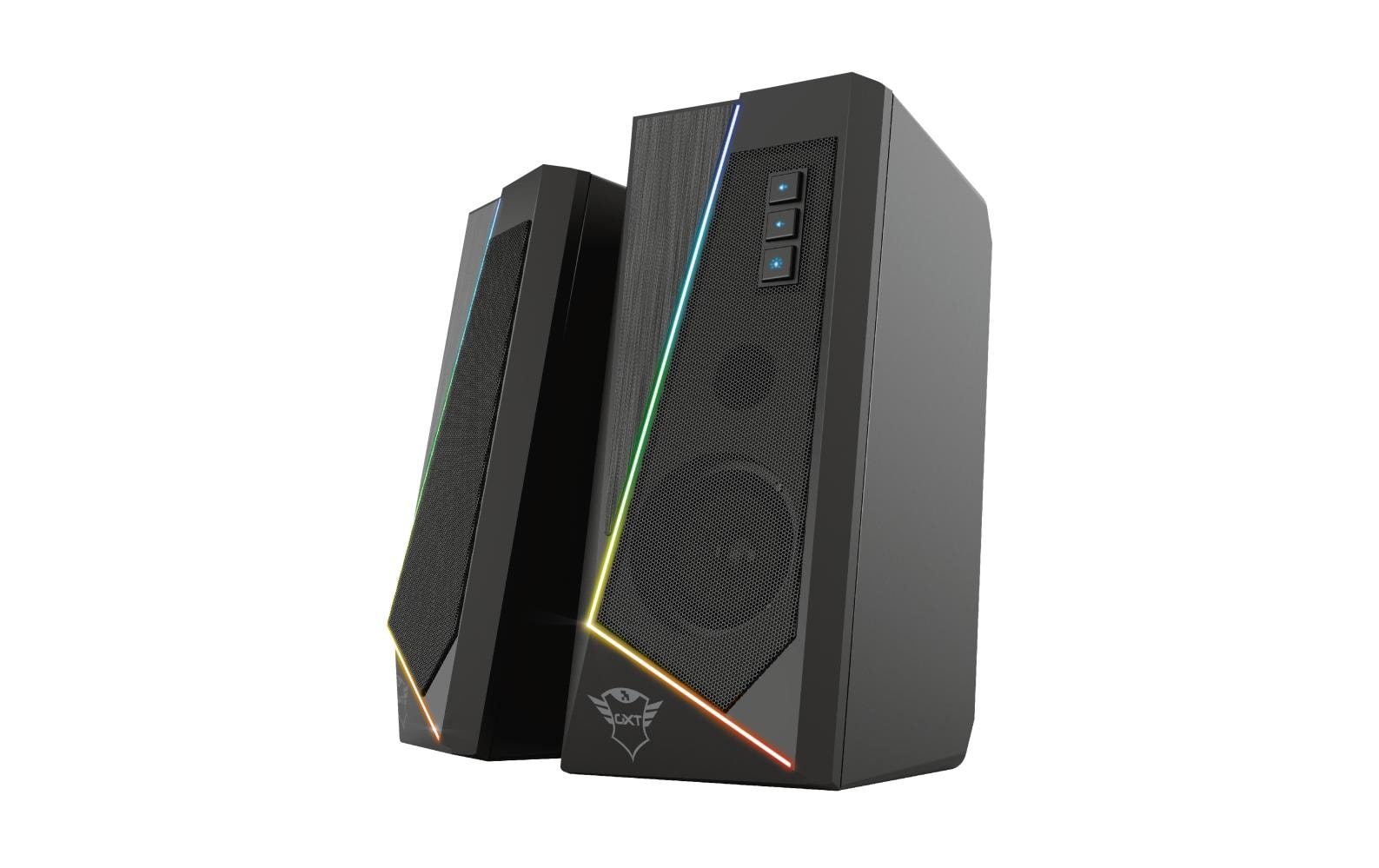 Trust GXT 609 Zoxa – PC-Lautsprecher – 2.0, 6 W, 3,5 mm – Schwarz