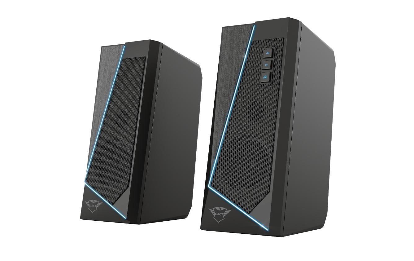 Trust GXT 609 Zoxa – PC-Lautsprecher – 2.0, 6 W, 3,5 mm – Schwarz