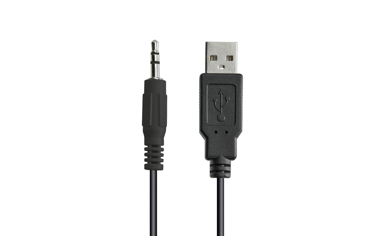 Trust GXT 609 Zoxa – PC-Lautsprecher – 2.0, 6 W, 3,5 mm – Schwarz