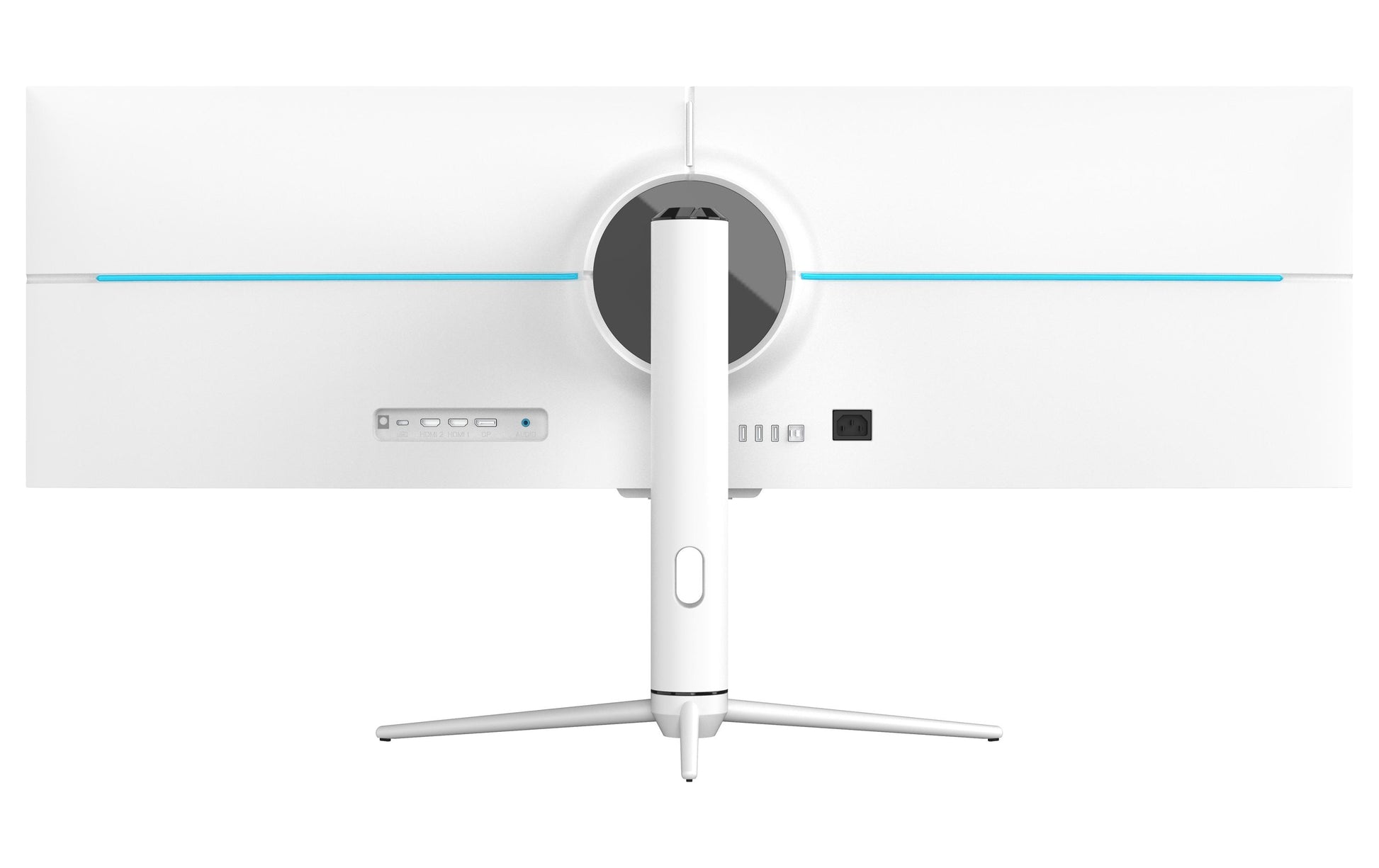 LC-Power LC-M44-DFHD-120 – Monitor, 43,8", 3840 × 1080, IPS, 120 Hz, 400 cd/m², USB-C, VESA 75 × 75, Weiss