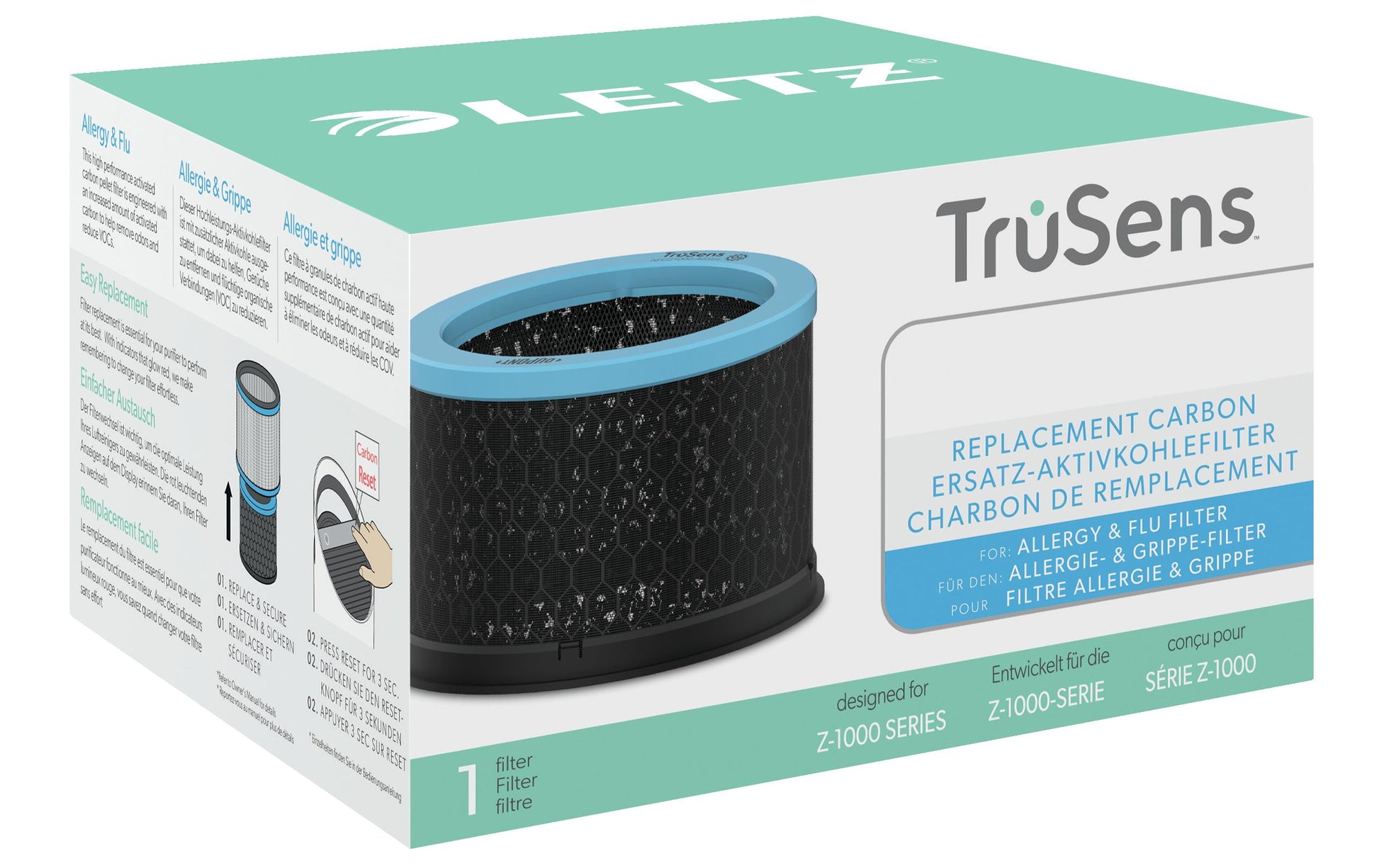 Leitz Aktivkohlefilter TruSens – für TruSens Z-1000