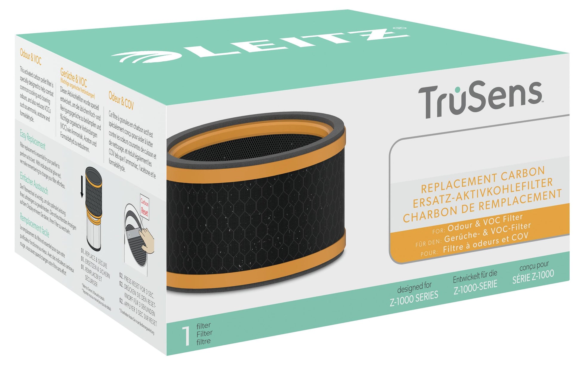 Leitz Aktivkohlefilter – für TruSens Z-1000