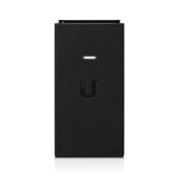 Ubiquiti POE-24-12W PoE-Injektor 24 V/12 W – RJ-45×2 (1 In/1 Out) – Eingang 100–240 V, 50/60 Hz – Schwarz