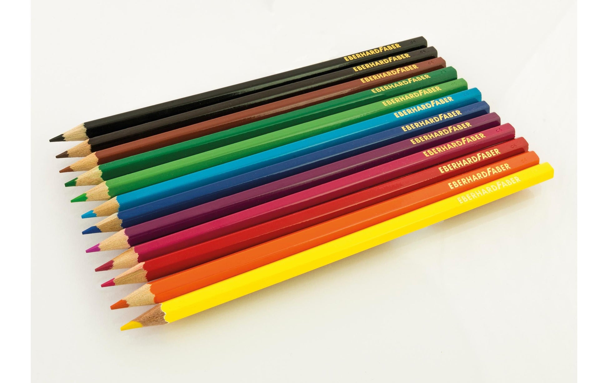 Eberhard Faber Buntstifte – Sechskant, Minen-Ø 3 mm, 36 Farben, im Metalletui