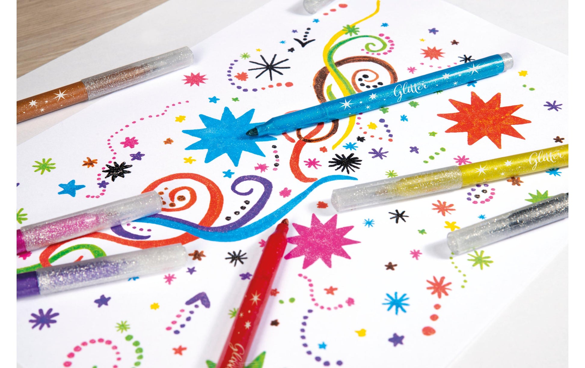 Eberhard Faber Filzstifte, Strichbreite 3 mm, 24 Farben