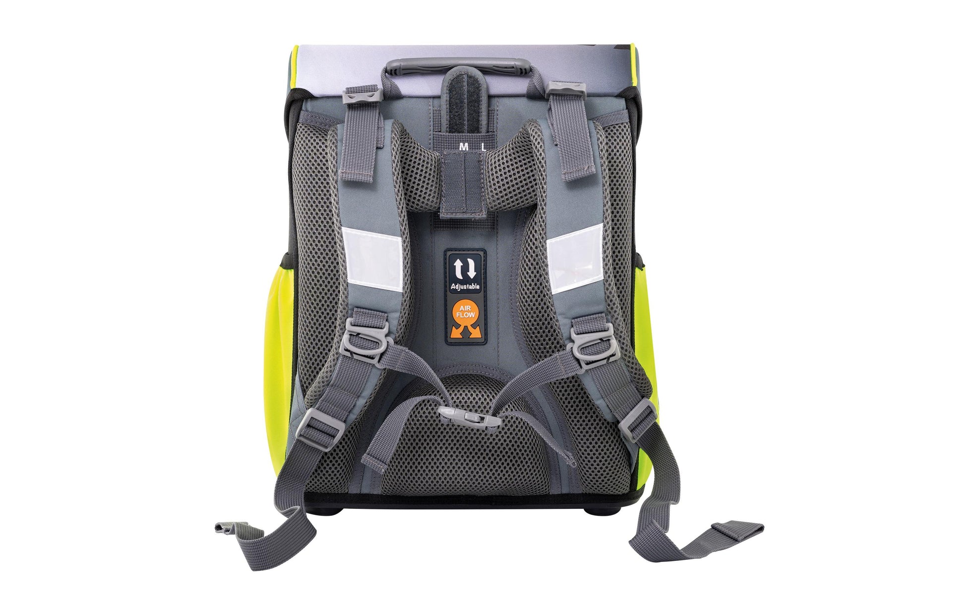 Eberhard Faber EFAlino – 4-teiliges Schulrucksack-Set, Rennauto, 18 l, 33,5×40×24 cm