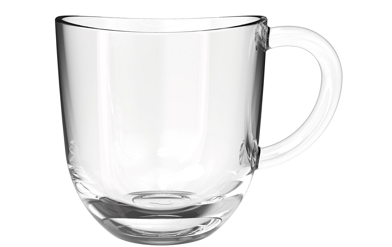 LEONARDO Kaffeetasse – 6er Set, 280 ml, Ø 8 cm, H 9 cm, Kalk-Natron-Glas