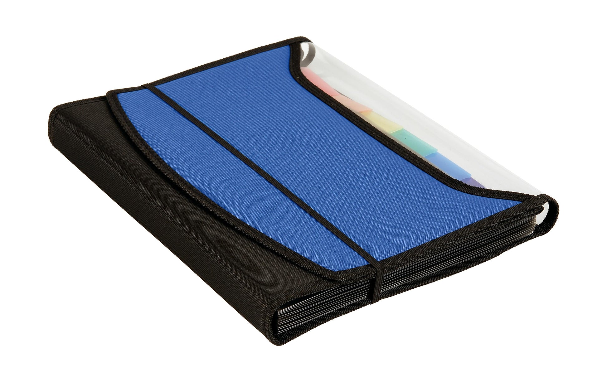 Dufco Sammelmappe für A4, Kunststoff, blau, mit Gummizug