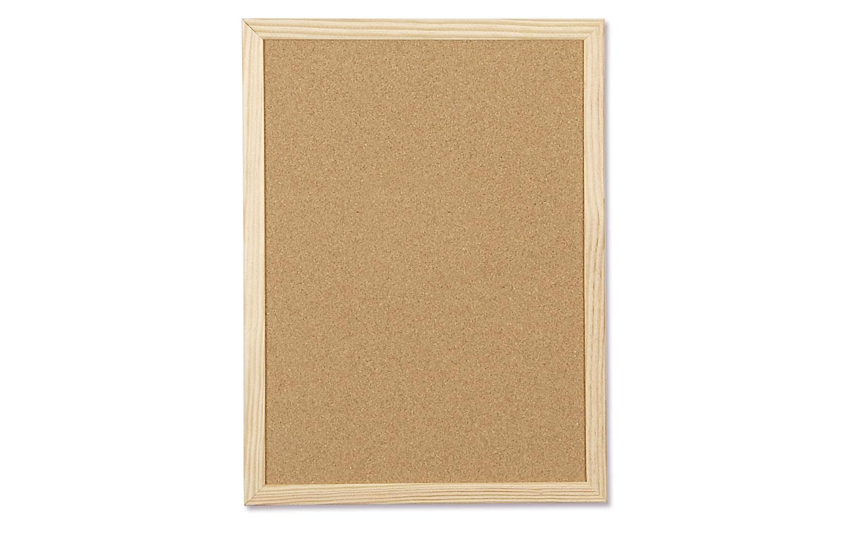 Dufco Pinnwand – Kork, Holzrahmen – 30 × 40 cm