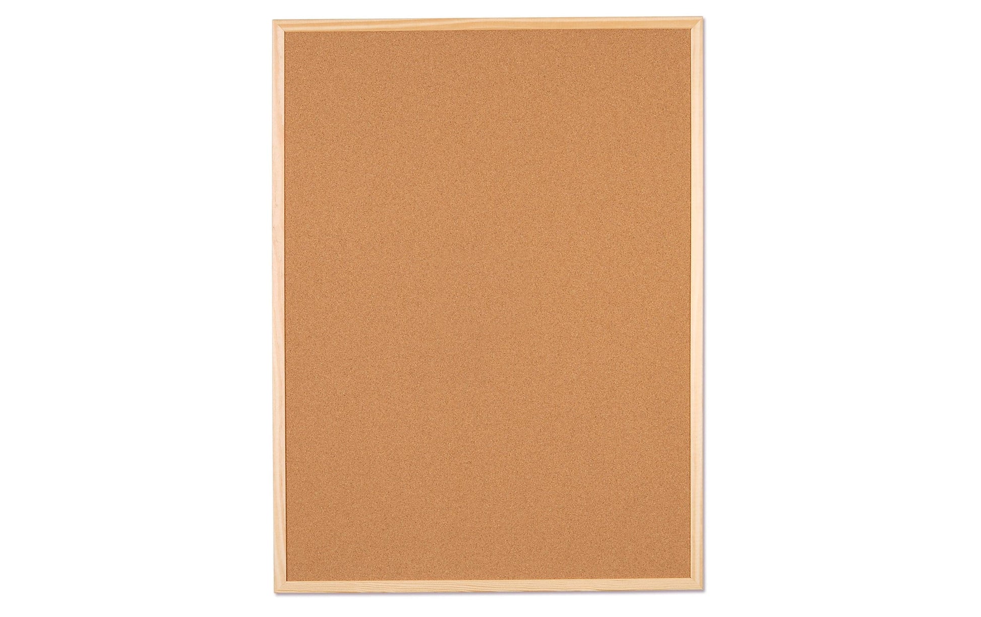 Dufco Pinnwand – Kork, Holzrahmen – 60 × 80 cm