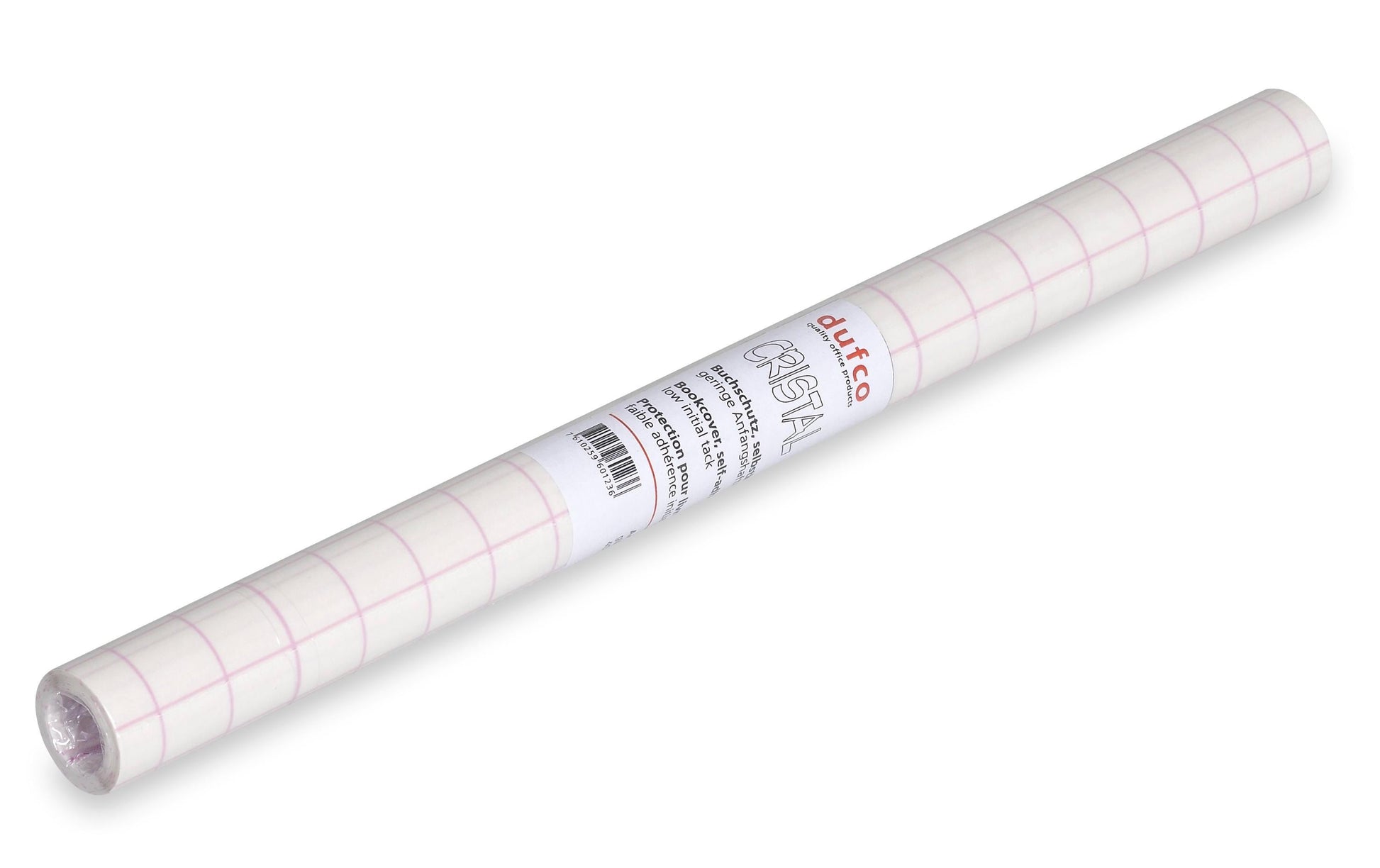 Dufco Klebefolie – glänzend, permanent, transparent – 40,0 × 500,0 cm