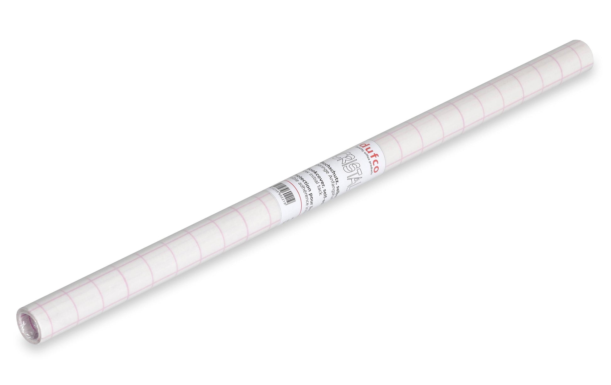 Dufco Klebefolie – glänzend, permanent, transparent – 50,0 × 300,0 cm