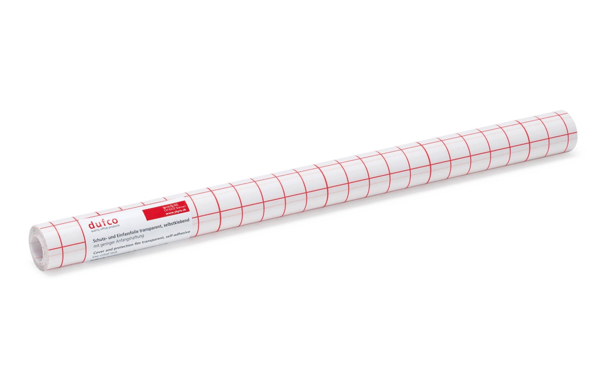 Dufco Klebefolie – matt, permanent, transparent – 50,0 × 500,0 cm