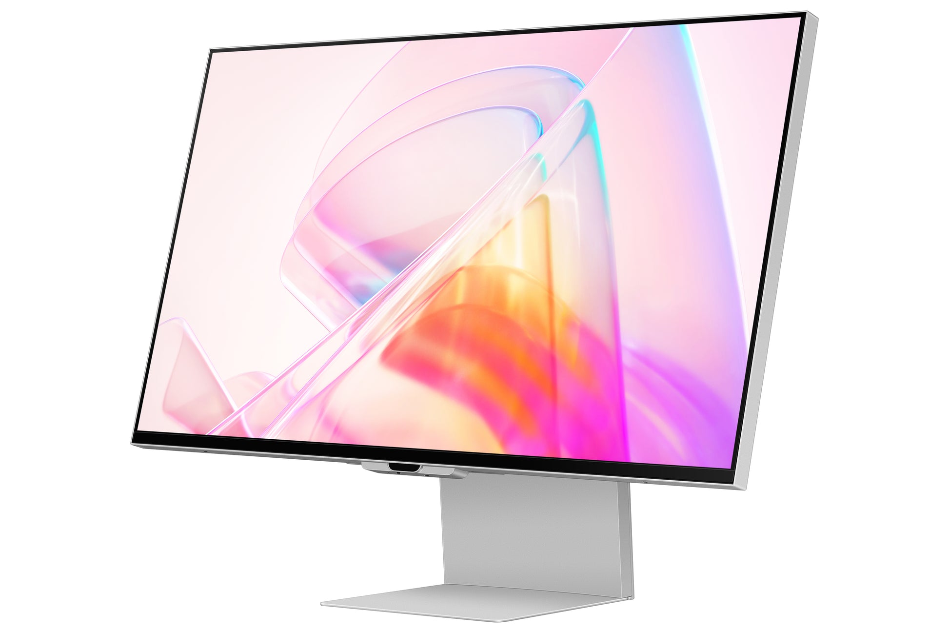 Samsung Monitor, 27", IPS, 60 Hz, 600 cd/m², Webcam, 4× USB-C, Thunderbolt 4, VESA 100 × 100, Weiss
