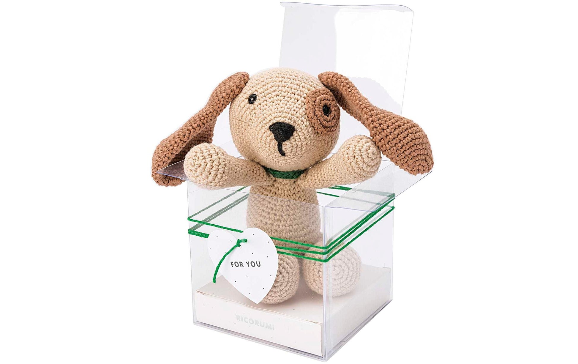 Rico Design Creative Ricorumi Häkelset Mehrfarbig – Hund, 25 g, 25,5 m, 100% Baumwolle, 10 Stk.