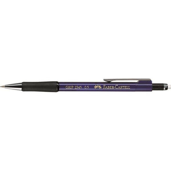 Faber-Castell Grip Druckbleistift – 0,5 mm, Blau