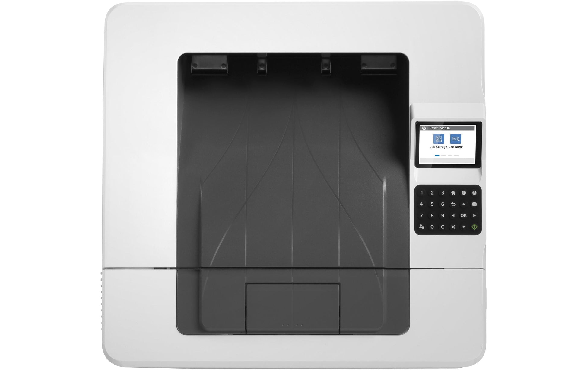 HP LaserJet Enterprise M406dn – S/W, Duplex, 42 S./Min., 1200 × 1200 dpi, LAN, Papier: 350 Blatt