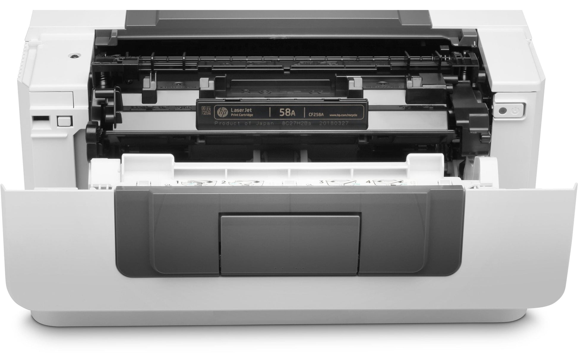 HP LaserJet Enterprise M406dn – S/W, Duplex, 42 S./Min., 1200 × 1200 dpi, LAN, Papier: 350 Blatt
