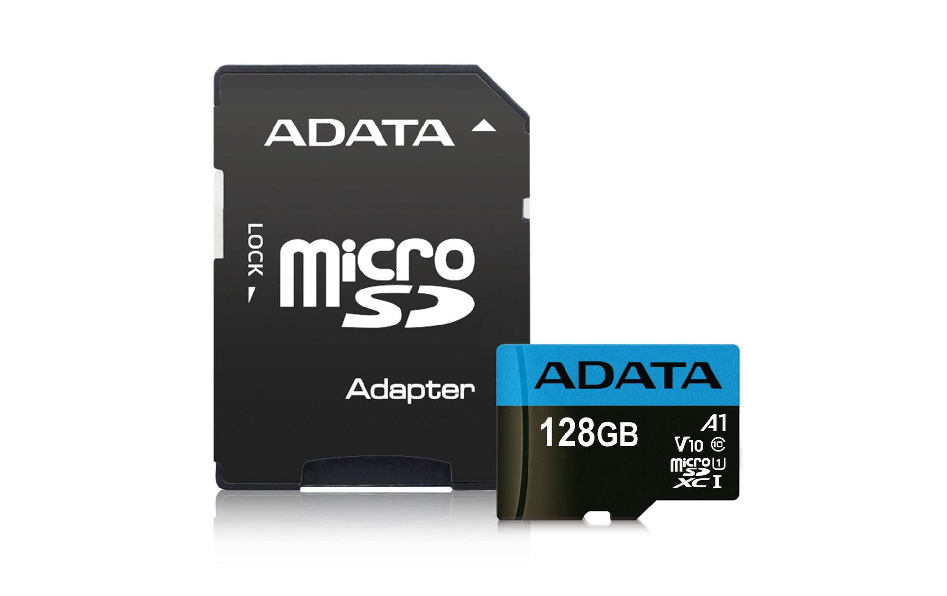 ADATA Premier microSDXC 128 GB – UHS-I, Klasse 10, A1, 85/25 MB/s, inkl. SD-Adapter
