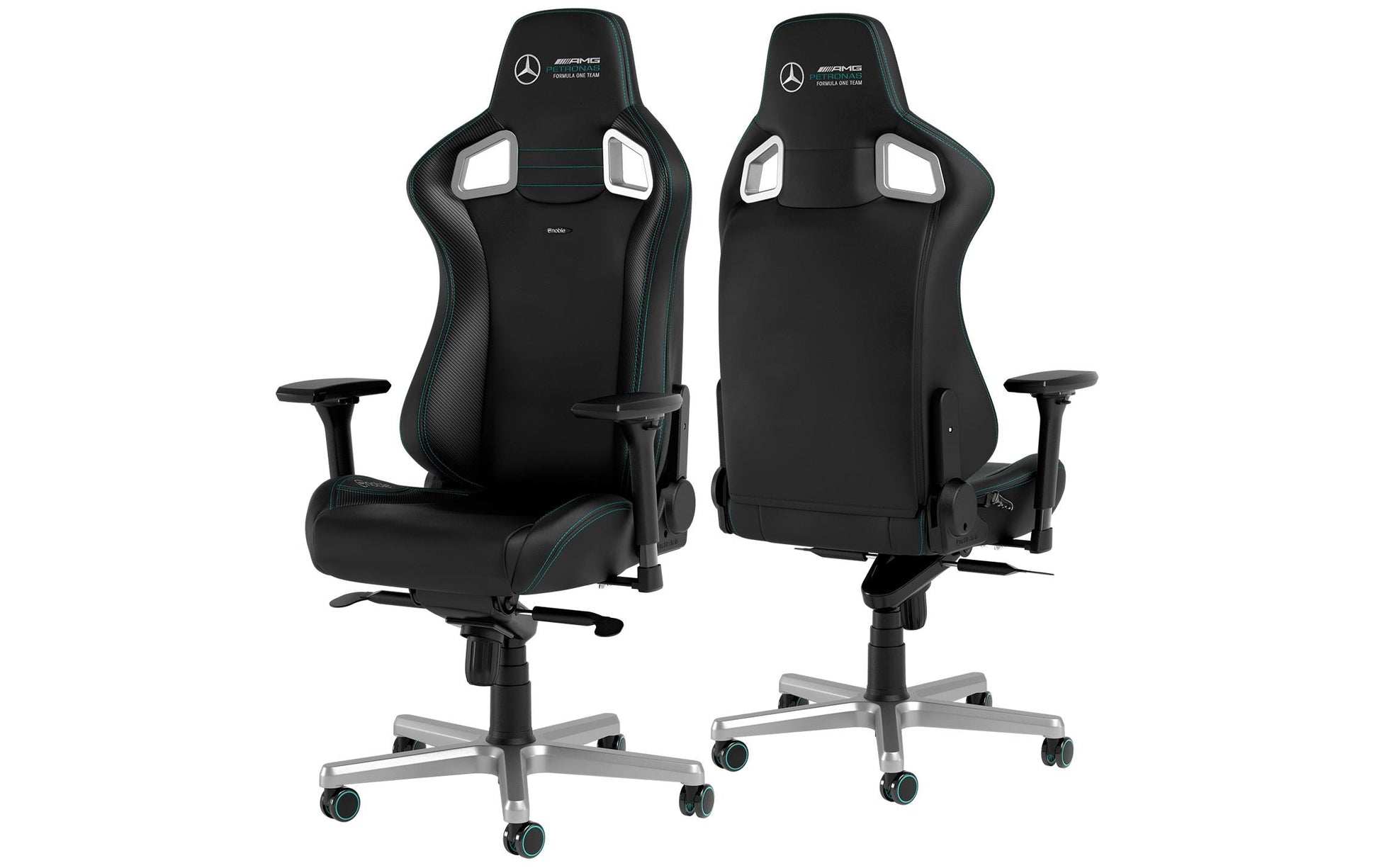 noblechairs Konferenzstuhl Epic Mercedes 2021 – 5,7×56×137 cm, schwarz