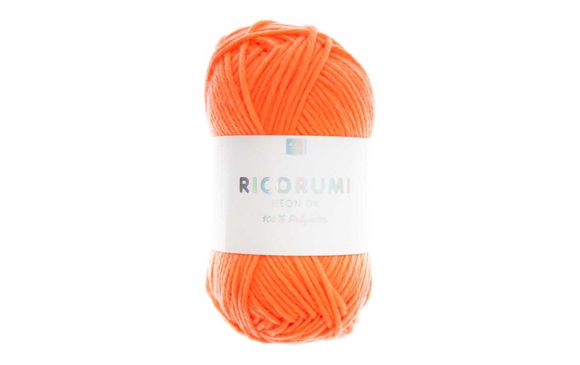 Rico Design Creative Ricorumi Garn Neonorange – 25 g, 57,5 m, Nadel 4 mm, 100% Polyacryl, 1 Stk.