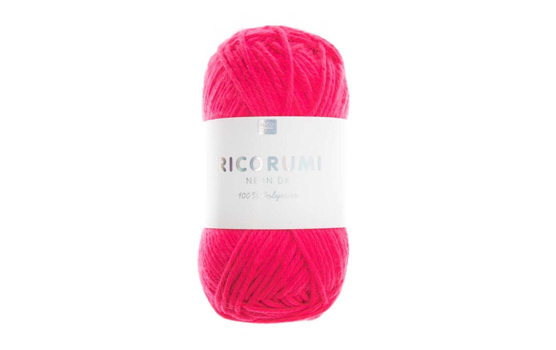 Rico Design Creative Ricorumi Wolle DK Neonpink – 25 g, 57,5 m, Nadel 3 mm, 100% Polyacryl