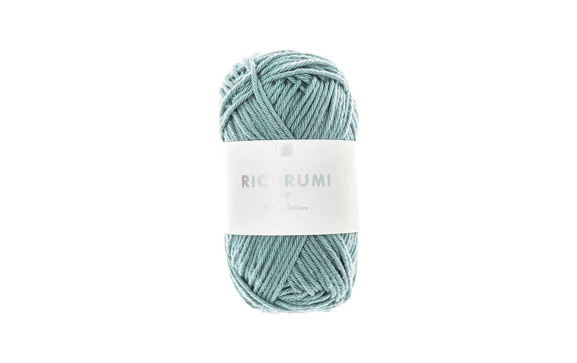 Rico Design Creative Ricorumi DK Wolle Aqua – 25 g, 57,5 m, Nadel 4 mm, 100% Baumwolle