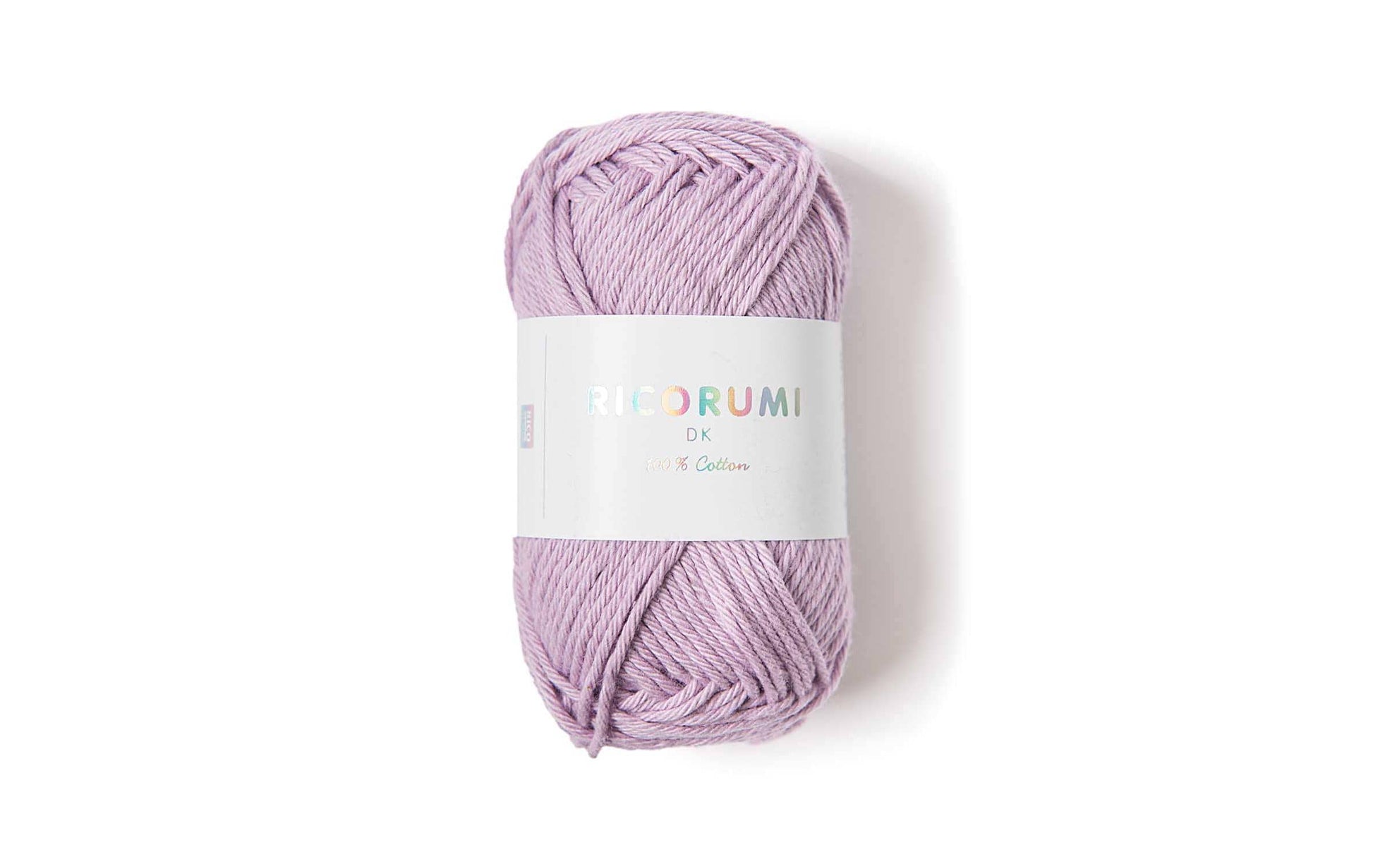 Rico Design Creative Ricorumi DK Wolle Flieder – 25 g, 57,5 m, Baumwolle, Nadel 4 mm, 1 Stk.
