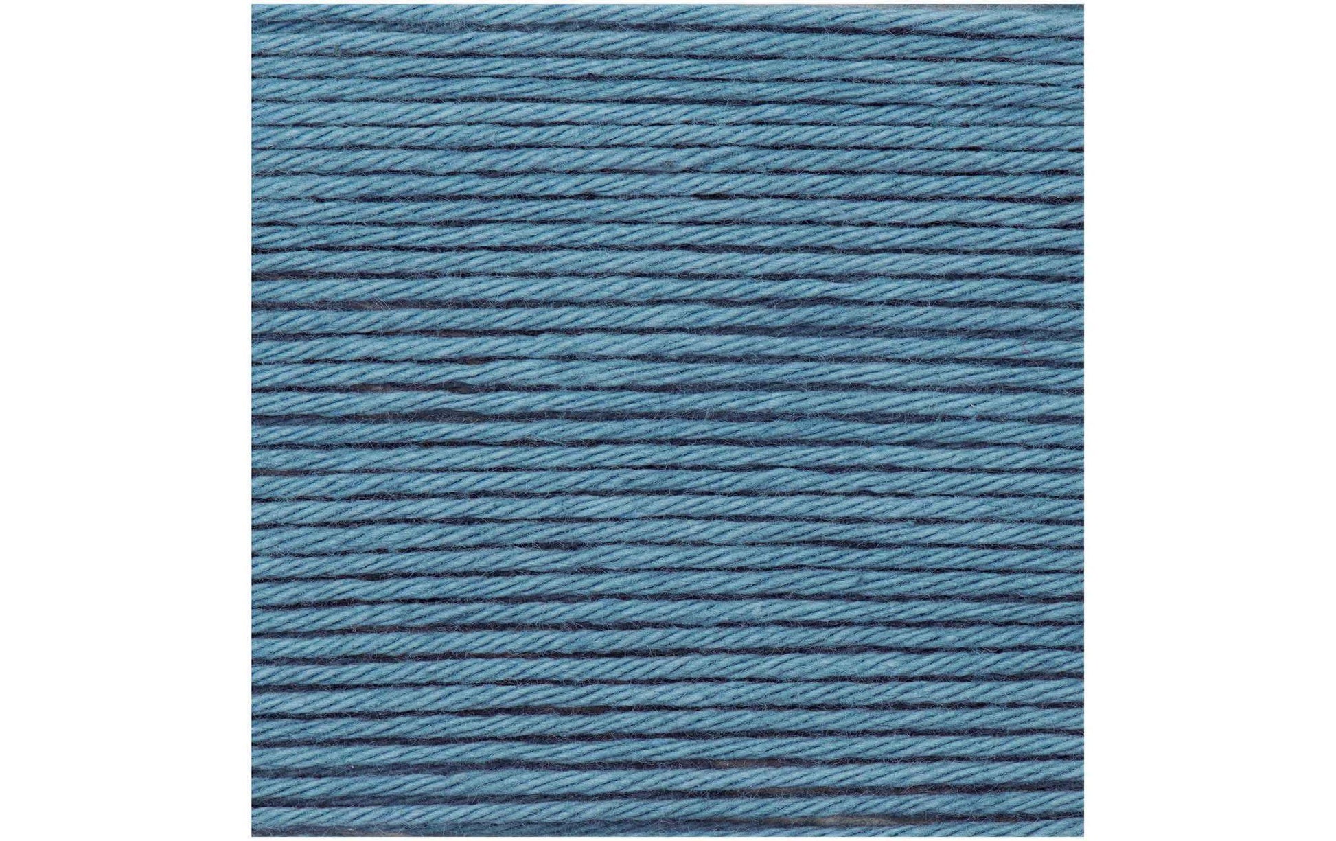 Rico Design Creative Ricorumi DK Garn Jeansblau – 25 g, 57,5 m, Nadel 3 mm, 100% Baumwolle, 1 Stk.