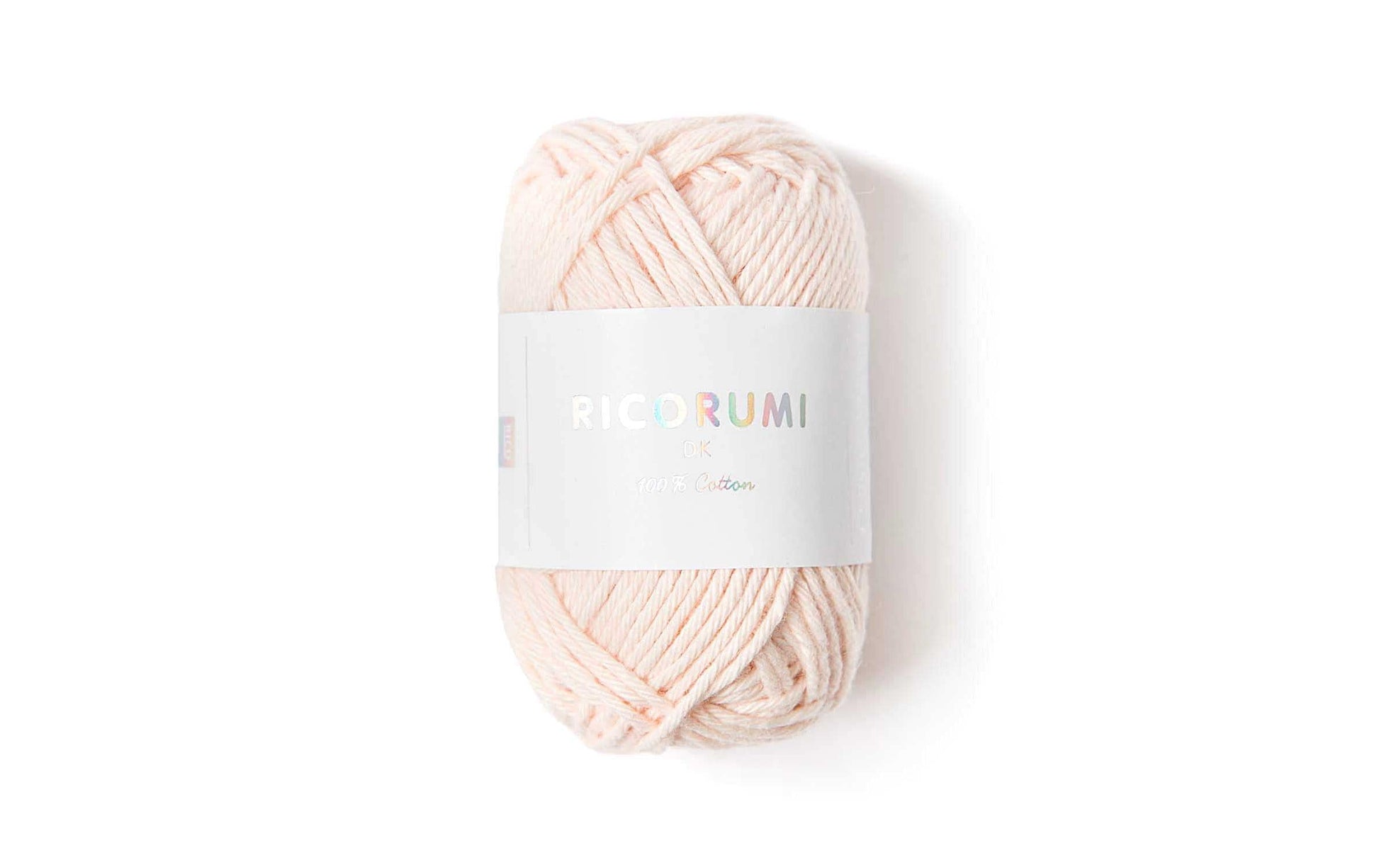 Rico Design Creative Ricorumi DK Garn Rosa – 25 g, 57,5 m, Nadel 4 mm, 100% Baumwolle, 1 Stk.