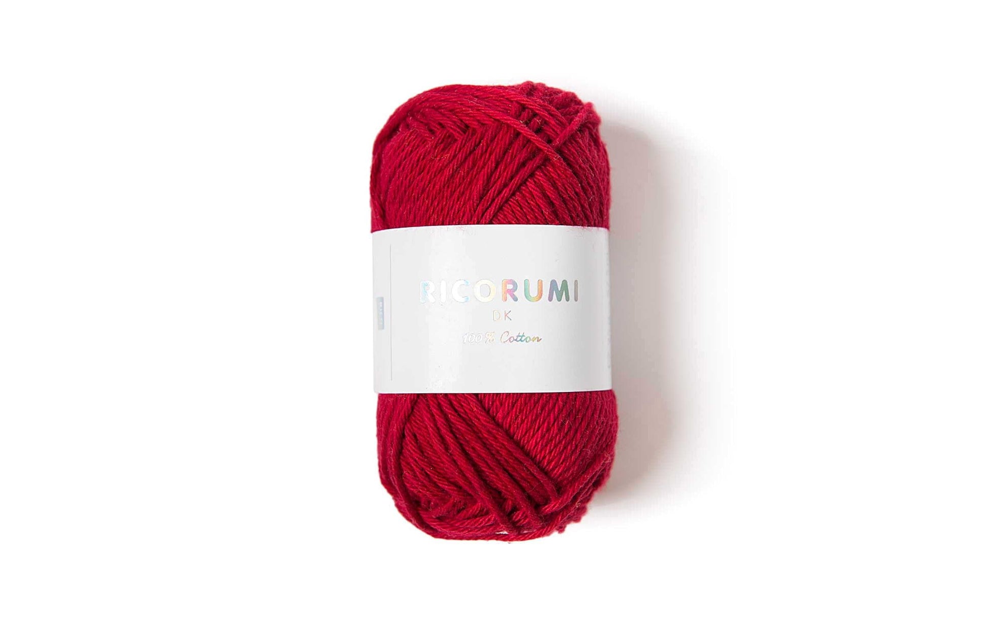 Rico Design Creative Ricorumi DK Garn Weinrot – Fein, 25 g, 57,5 m, Nadel 3 mm, 100% Baumwolle, 1 Stk.