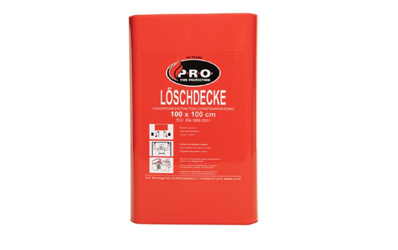 P.r.o. K.A.B PRO Löschdecke – 100 × 100 cm, 1250 °C