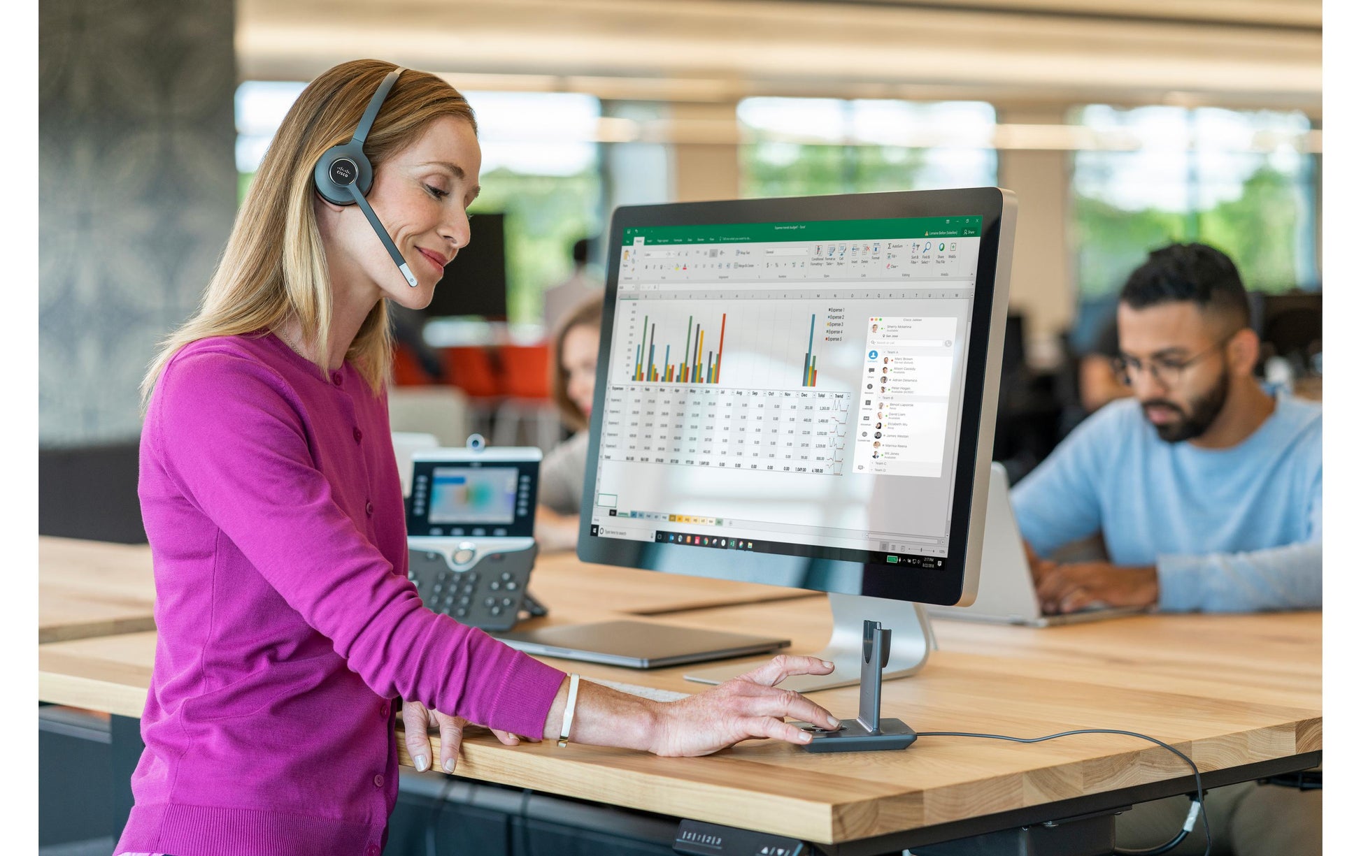 Cisco 561 – Mono Headset – DECT – Multi-Basisstation