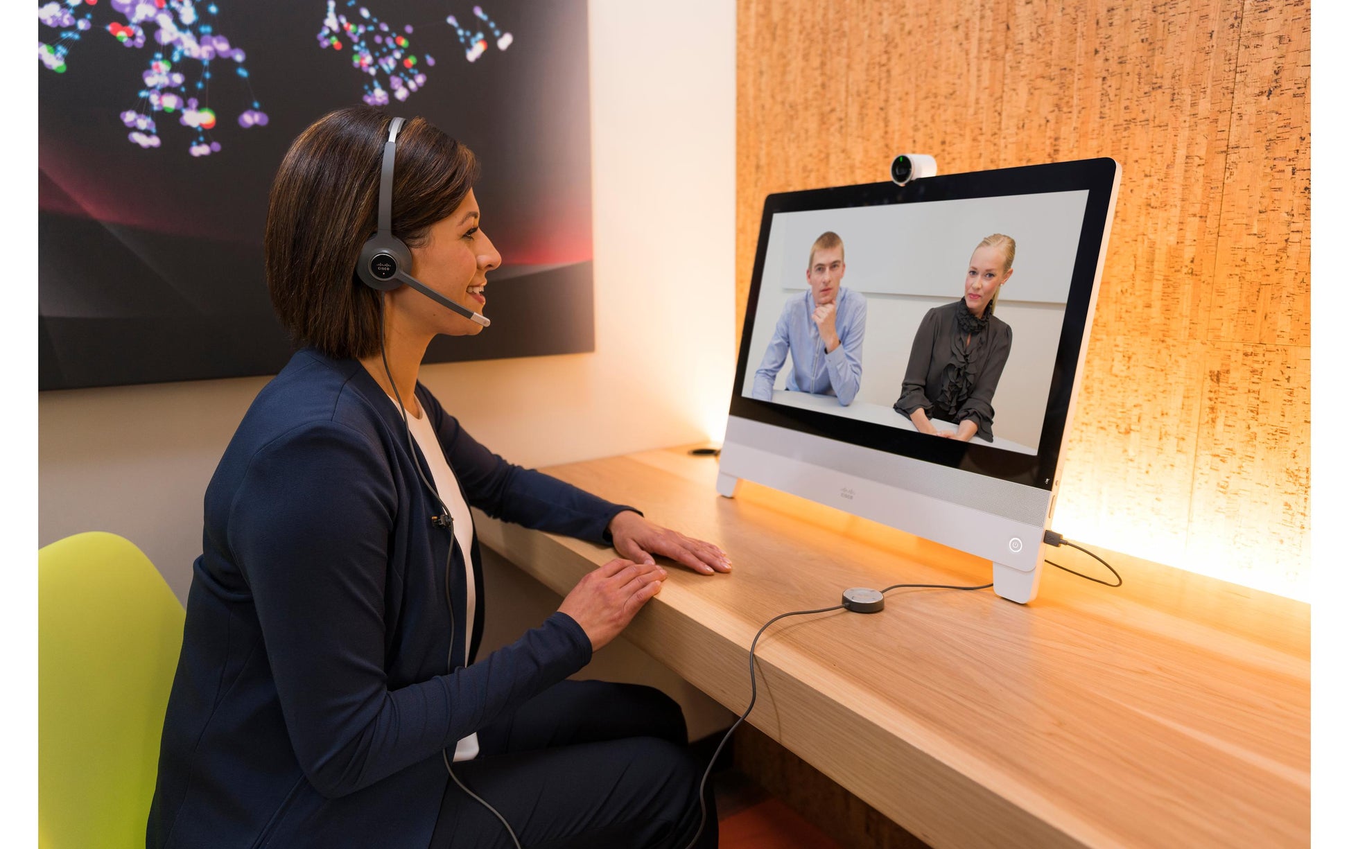 Cisco 532 – Headset – kabelgebunden, Dual-USB-Adapter