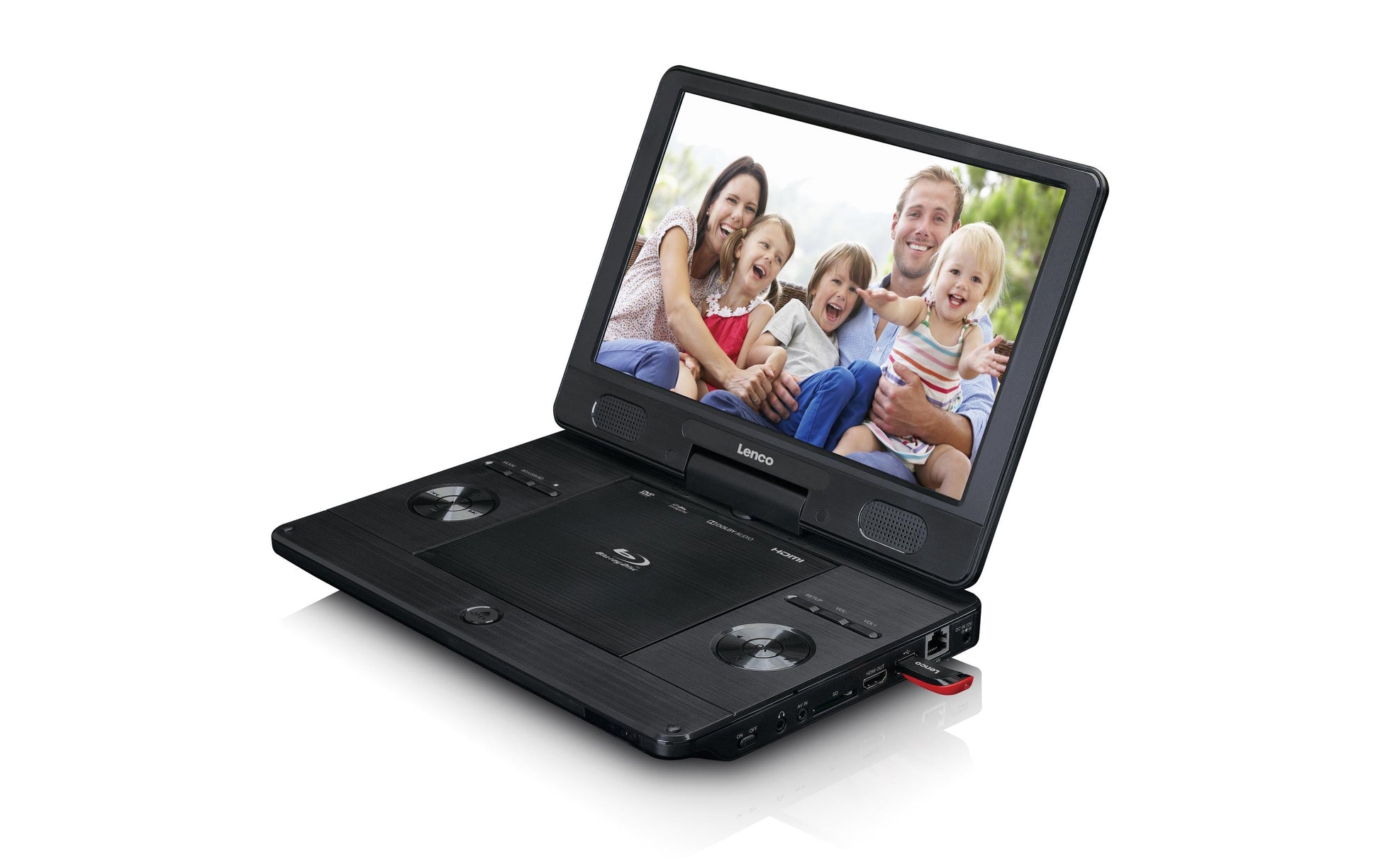Lenco BRP-1150 – 11,5" WXGA, Tragbarer Blu-ray-Player